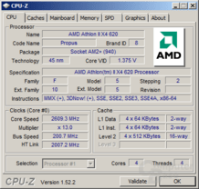 Athlon II X4 620