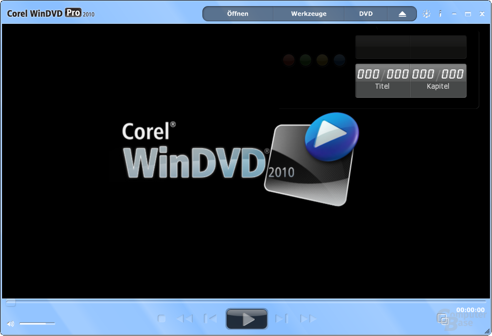Corel WinDVD 2010 – Medientyp