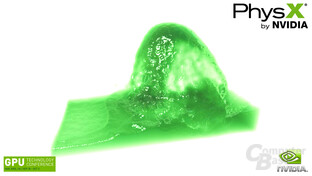 PhysX-Techdemo für Fermi