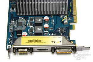 GeForce GT 220 Anschlüsse