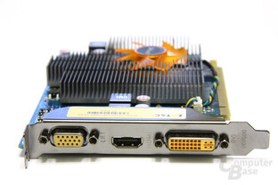 GeForce GT 220 Slotblech