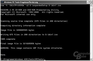 Bootfähige Windows-7-DVD erstellen Bootfähige Windows-7-DVD erstellen