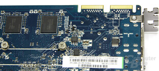 Radeon HD 5750 CF-Anschlüsse