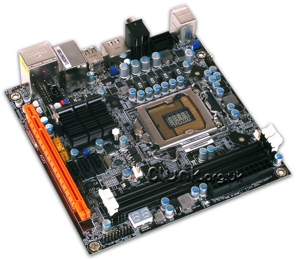 DFI MI P55-T36 - Mini-ITX-Platine für Core i5/i7