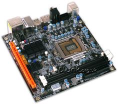 DFI MI P55-T36 - Mini-ITX-Platine für Core i5/i7