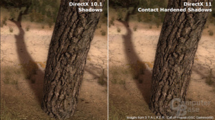 Contact Hardened Shadows