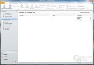Outlook 2010 – Outlook Today