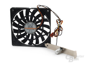 120-mm-Slim-Lüfter mit Potentiometer
