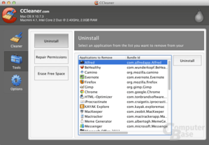 Mac OS X – Uninstall