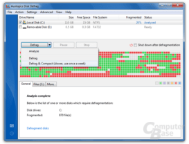 Defrag & Optimize