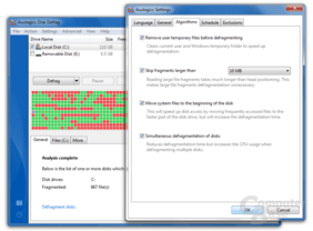 Defragmentation Algorithms