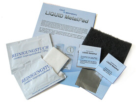 Coollaboratory Liquid MetalPad – 3xCPU 1xReinigungsset