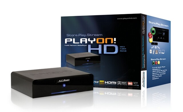 AC Ryan ACR-PV73100-500 Playon! Full HD NMP – 500GB HDD inkl.