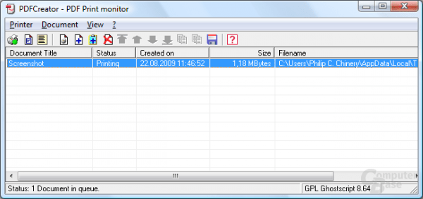 Druckmonitor
