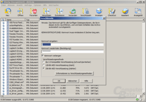 WinZip 14 AES-Verschlüsselung