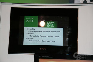 Lauffähige Nvidia GeForce GF100 Fermi