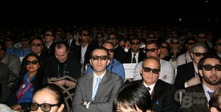 Impressionen von der Intel-Keynote