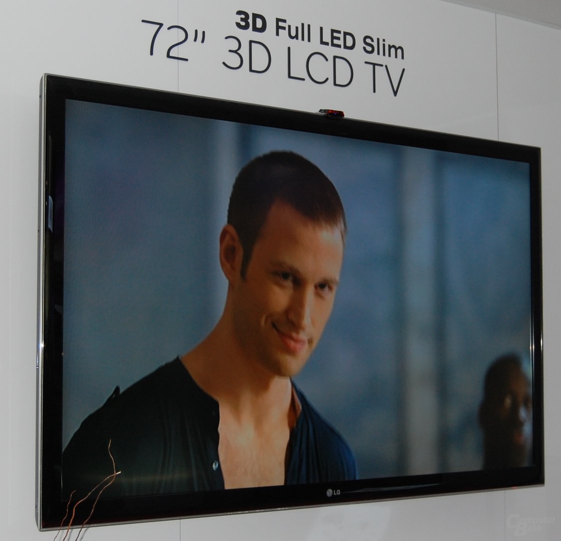 3D HDTVs bei LG