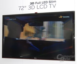 3D HDTVs bei LG