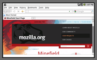 „Firefox for mobile“ auf Android