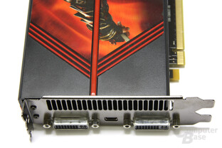 Radeon HD 5970 Anschlüsse