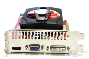 GeForce GT 240 Slotblech