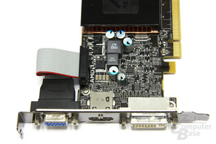 Radeon HD 5570 Anschlüsse