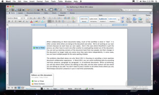 Microsoft Office for Mac 2011 (Word)