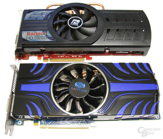 Radeon HD 5850 von Sapphire und PowerColor