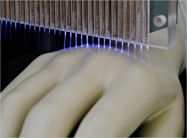 Desinfektion mit Plasma-Gas