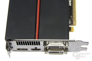 Radeon HD 5830 Anschlüsse