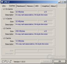 Cache des Intel Core i7-980X