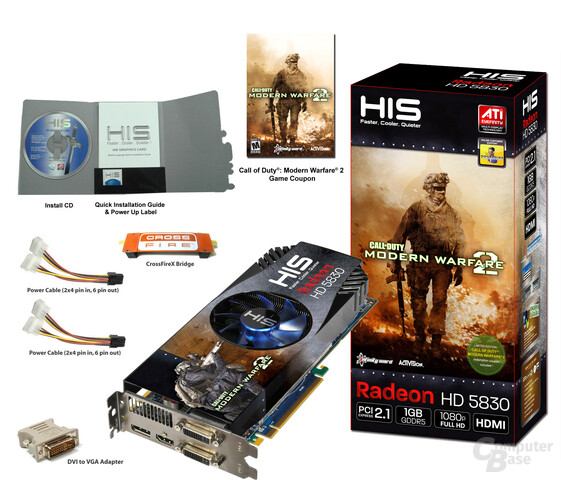 HIS Radeon HD 5830