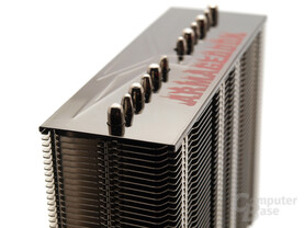 Heatpipes in Reihe