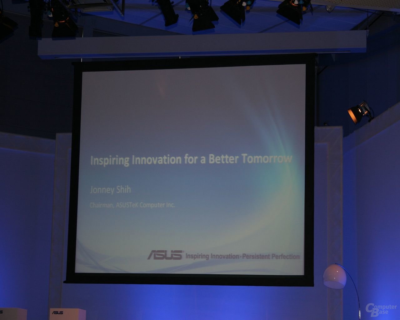 Asus Pressekonferenz – Präsentation