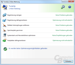 1-Klick-Wartung