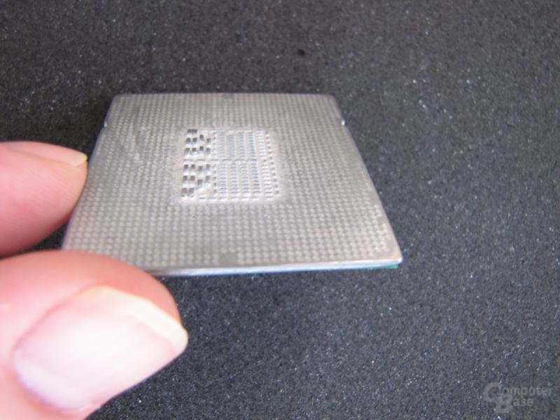 Stück Metall statt eines Prozessors