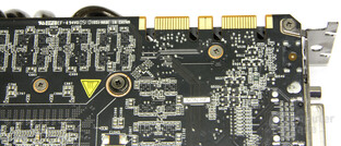 GeForce GTX 480 SLI-Anschlüsse GeForce GTX 480 SLI-Anschlüsse