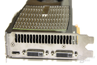 GeForce GTX 480 Slotblech