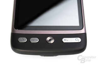HTC Desire Buttons und Touchpoint
