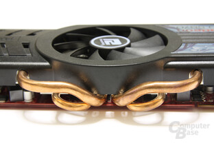 Radeon HD 5870 PCS+ Heatpipes