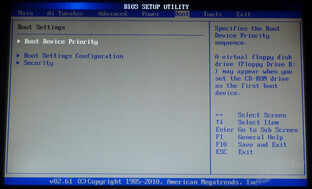 Asus M4A89GTD Pro/USB3 – BIOS