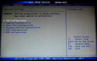 Biostar TA890GXE – BIOS