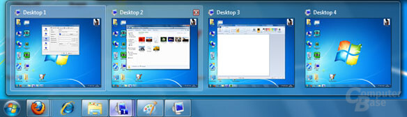 Integration in die Windows 7 Taskleiste
