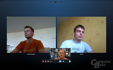 Gruppen-Videoanrufe mit Skype 5.0 für Windows