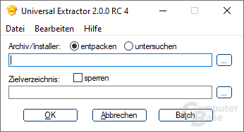 Einstellungen