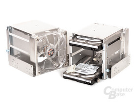 Lian Li PC-A77F – Festplatteneinschübe Lian Li PC-A77F – Festplatteneinschübe