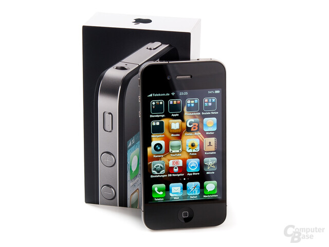 iPhone 4 vor der Verpackung