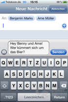 iPhone 4: SMS