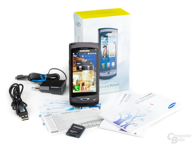 Wave S8500 Lieferumfang im Überblick